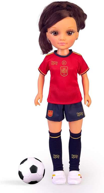 Nancy Muñeca futbolista Selección Española (Tambien Amazon)