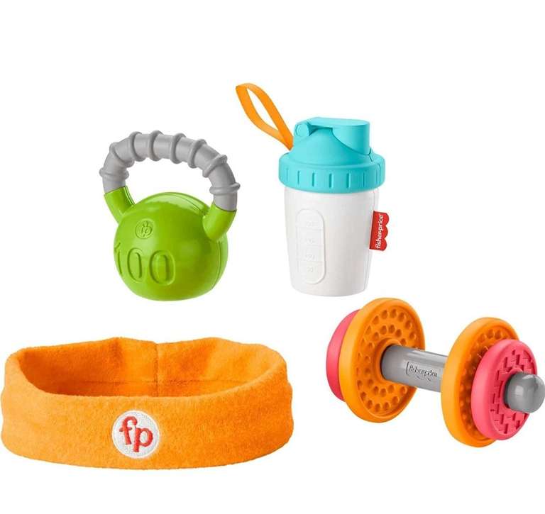 Fisher-Price Baby Biceps Gift Set con sonidos, Multicolour [También en Corte Inglés]