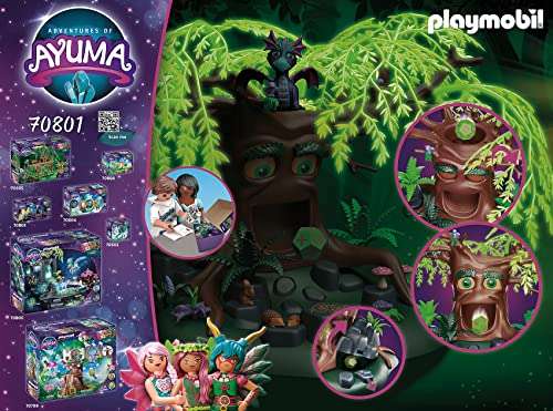 PLAYMOBIL Adventures of Ayuma 70802 Knight Fairy con Animal del Alma y Accesorios
