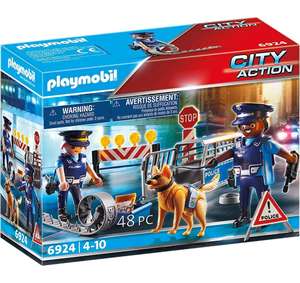 PLAYMOBIL City Action Control de Policía, A partir de 5 años