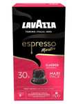 Lavazza, Espresso Maestro Classico, 30 Cápsulas de Café Compatibles con las Máquinas Nespresso, 100% Arábica