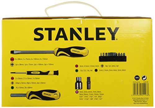 KIT 39 PIEZAS DESTOR + BOLSA STANLEY