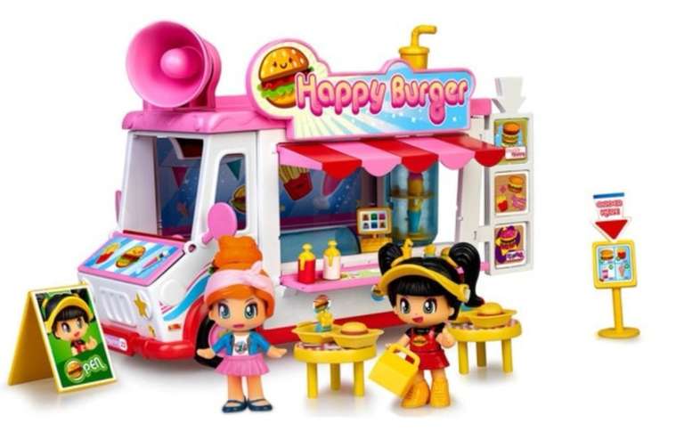 Pinypon Happy Burger With Extra Figure