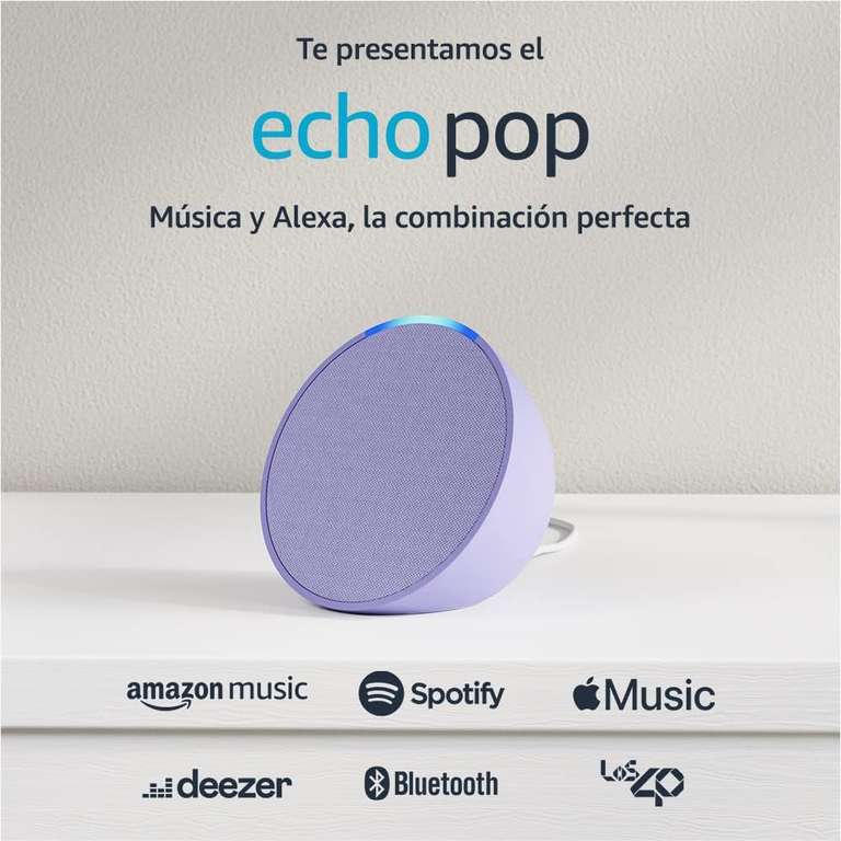Echo Pop, Echo Dot (5.ª generación, +reloj, +enchufe, +bombilla)