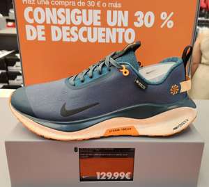 Nike Zapatillas de running de hombre Infinity Run 4 ReactX Gore-Tex