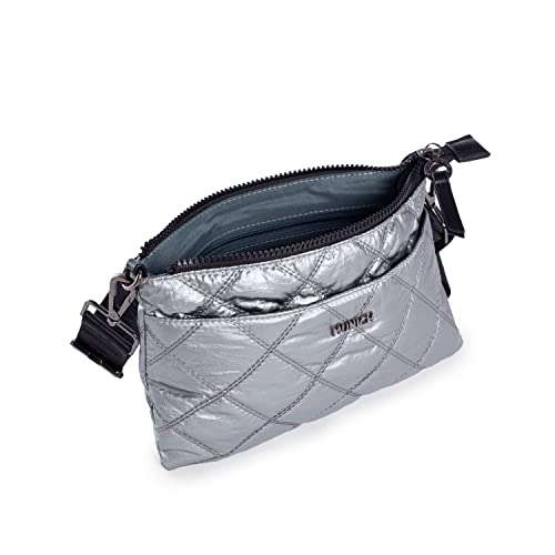 Munich Silver Crossover Cover, Bags para Mujer, Talla única
