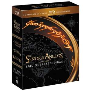 Pack Trilogía El Señor de los Anillos (Edición Extendida Remasterizada) (Blu-Ray + DVD) (También en Amazon)