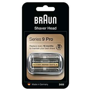 Cabezal repuesto afeitadora Braun Series 9 pro plata