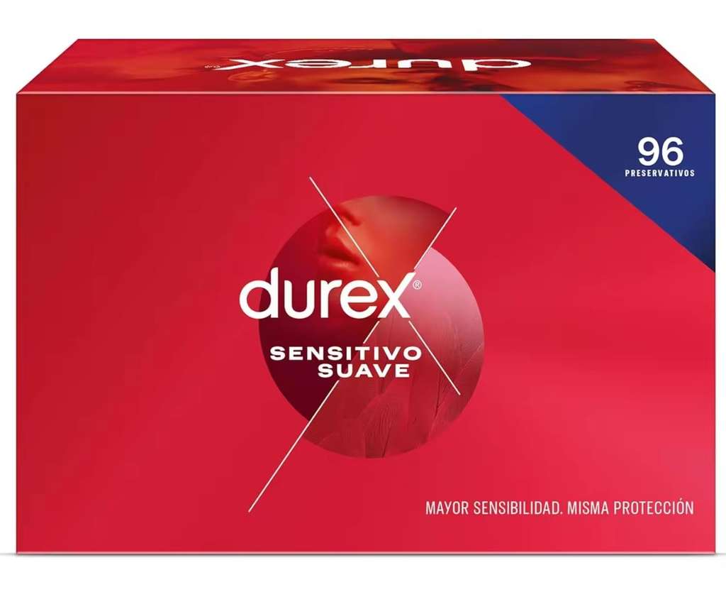 Durex Preservativos Sensitivo XL, Fino para Mayor Sensibilidad, 10 condones  XL