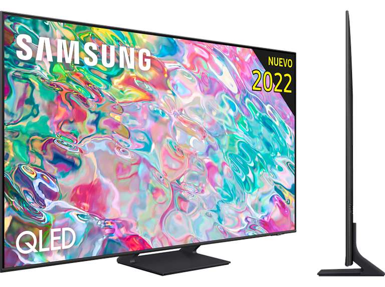 TV QLED 55" - Samsung QE55Q70BATXXC, QLED 4K, Procesador QLED 4K, Smart TV, Negro HDMI 2.1 120 Hz // 65 " 749 €