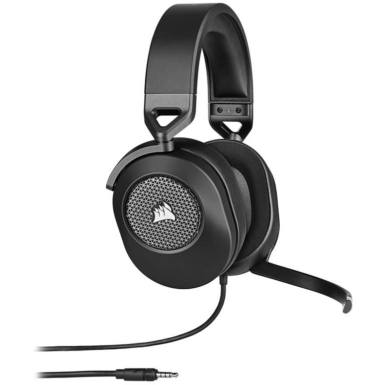Corsair HS65 SURROUND Auriculares Sonido envolvente Dolby Audio 7.1 PC y Mac, Micrófono omnidireccional, Tecnología SoundID SonarWorks