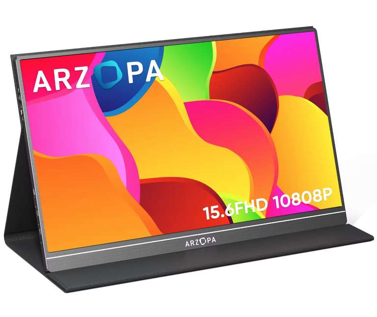 ARZOPA - Monitor Portátil S1 - 15,6” // 1920x1080 Full HD