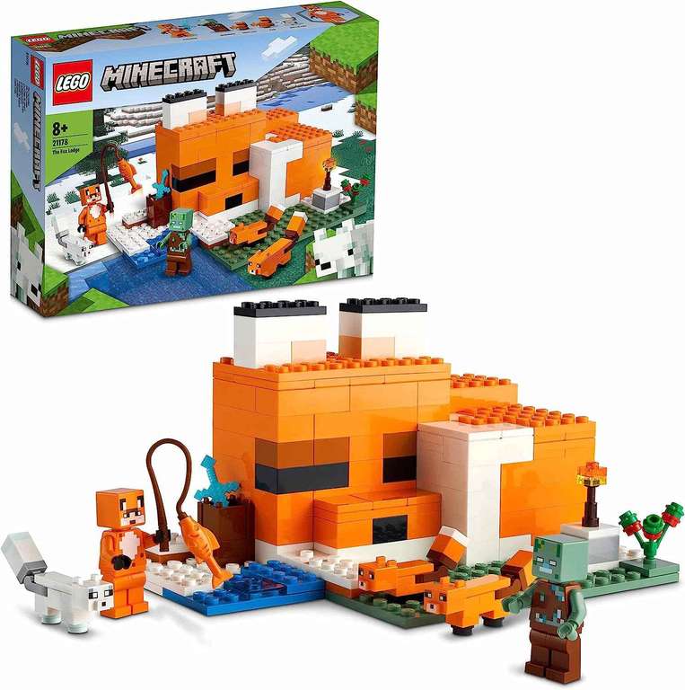 Set Lego Minecraft El Refugio-Zorro