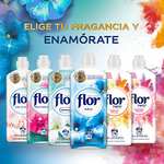 3 botellas de Flor - Suavizante para la ropa concentrado, aroma nenuco, hipoalergénico, 78 dosis, 1404 ml
