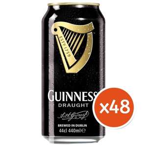 Pack Supervivencia Guinness con Envío Gratis - 48 Latas de Cerveza de Importación Irlandesa