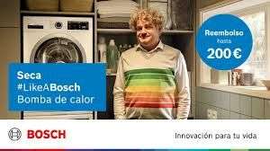 Reembolso de hasta 200€ en electrodomésticos BOSCH aplicable en todas las tiendas de compra