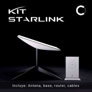 Kit Starlink: Internet satelital de alta velocidad y baja latencia
