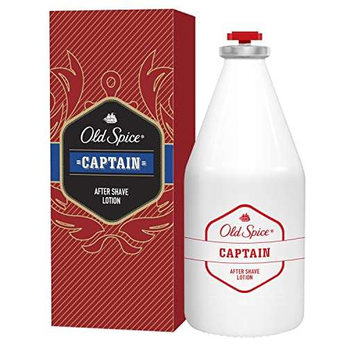 Old Spice Captain Loción Aftershave, PACK x 2, 100 ml (recurrente)