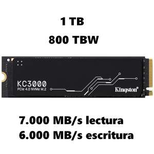Kingston KC3000 1TB SSD M.2 NVMe PCIe 4.0