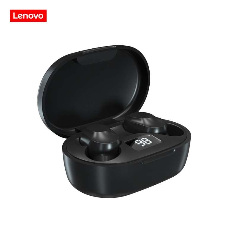 Lenovo XT91 TWS Auriculares inalámbricos Bluetooth con control táctil y reducción de ruido, auriculares de música