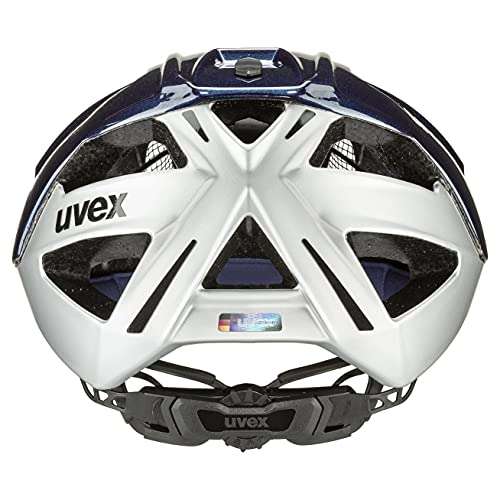 Uvex Gravel x Casco de Bicicleta, Adultos Unisex, Deep Space-Silver, 52-57 cm