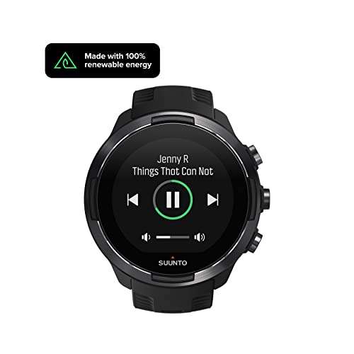 Suunto 9 Baro Reloj deportivo GPS con batería de larga duración y medición del ritmo cardiaco