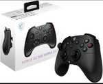 MSI FORCE GC300 W - Mando Gaming: 2,4 GHz, Bluetooth, USB tipo C a A, batería de 20 h de autonomía
