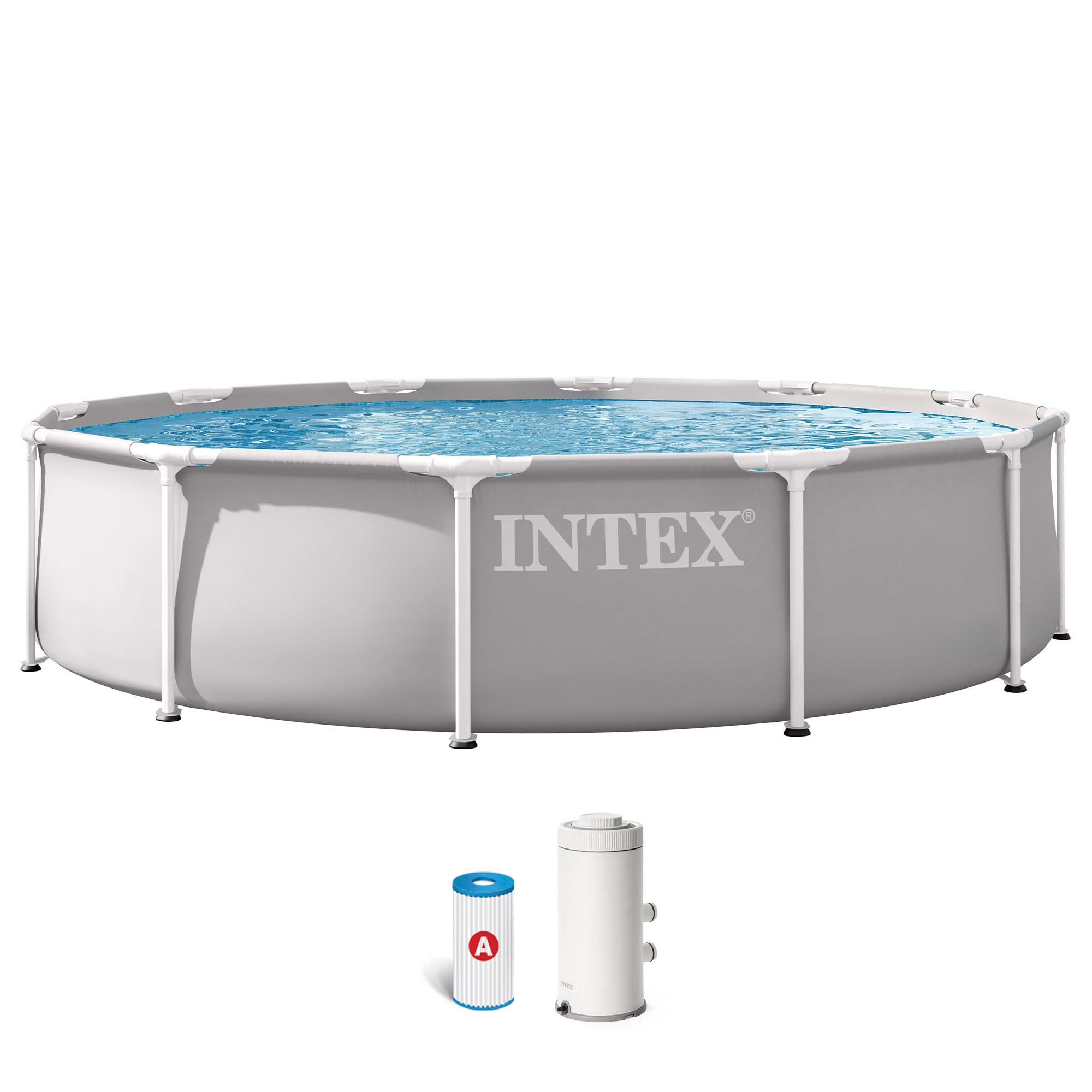 Piscina Intex con depuradora Desmontable D366x76 cm