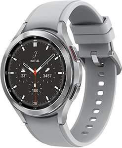 Samsung Galaxy Watch4 Classic – Smartwatch, Bisel Giratorio, Control de Salud, Seguimiento Deportivo, Bluetooth, 46 mm, Color Plata (ES)