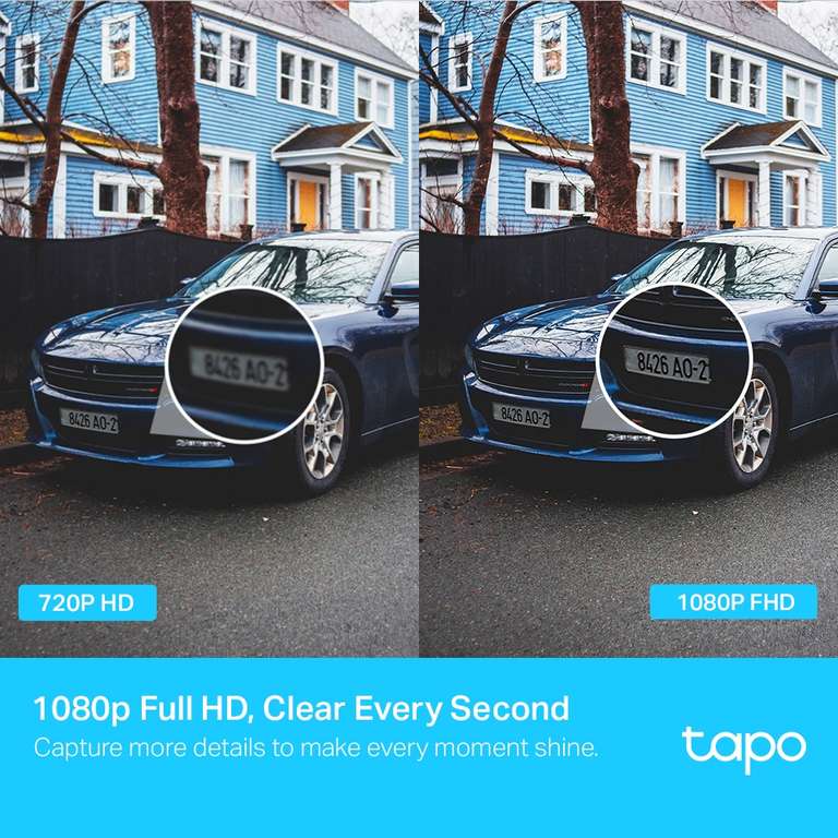 TP-Link Tapo C500 - Cámara Vigilancia Wi-FI Exterior 360º , Resolución 1080p, Detección Movimiento, Visión Nocturna
