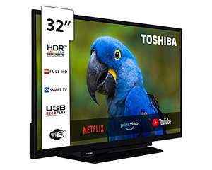 TV Toshiba 32" Smart TV FHD (Compatible con Alexa y Google)