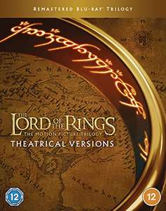 Trilogía: The lord of the rings (solo ingles) (v. normales) (Remasterizada) Blu-Ray