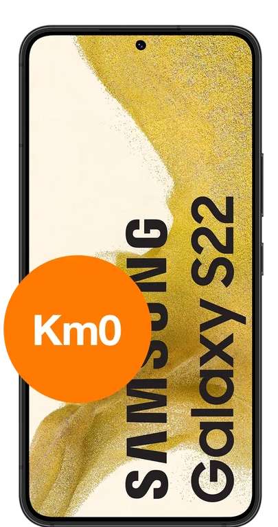 Samsung Galaxy S22 5G 128GB negro Km0 [Sin Contrato Ni Permanencia]