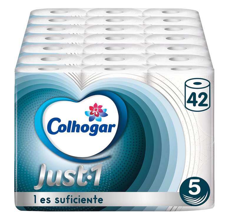 Colhogar Papel higiénico Pure Natural Paquete 6 rollos