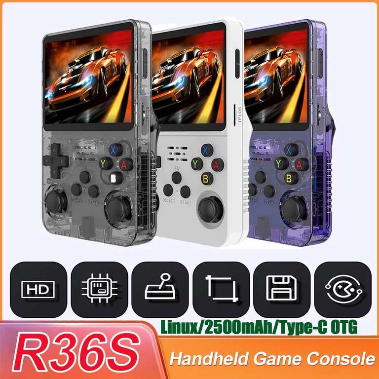 R36S (64GB) Consola Emulación