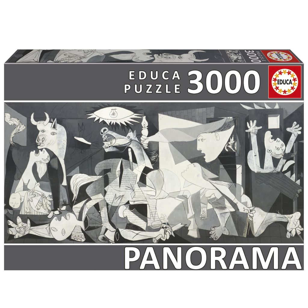 Puzzle Guernica, Puzzle panorámico de 3000 Piezas