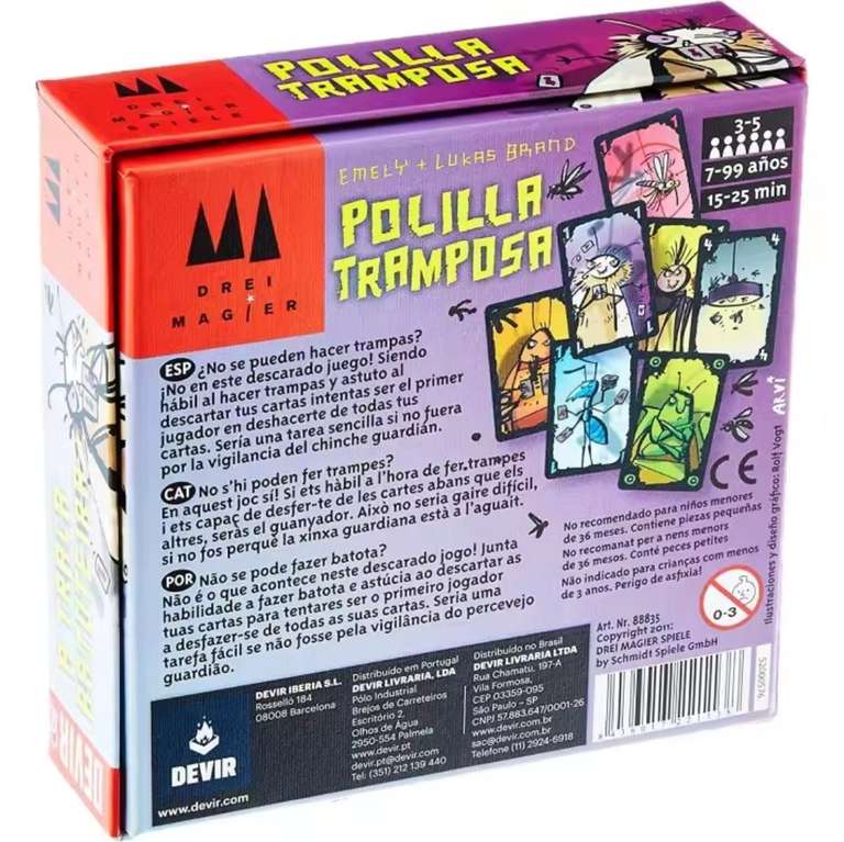 Devir - Juego Polilla Tramposa [ Nuevo Usuario 5.99€]