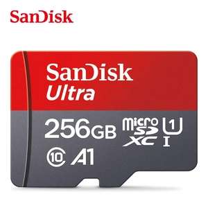 Tarjeta MicroSD SanDisk Ultra A1 Clase 10 256GB