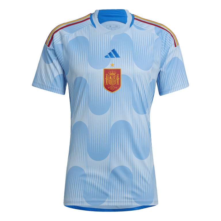 Camiseta 2ª equipación España 22 - Adidas (tallas M, L y XL)