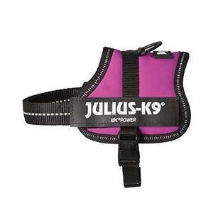 Arnés K9 Power de Julius-K9 en tamaño Baby 2 y color rosa oscuro