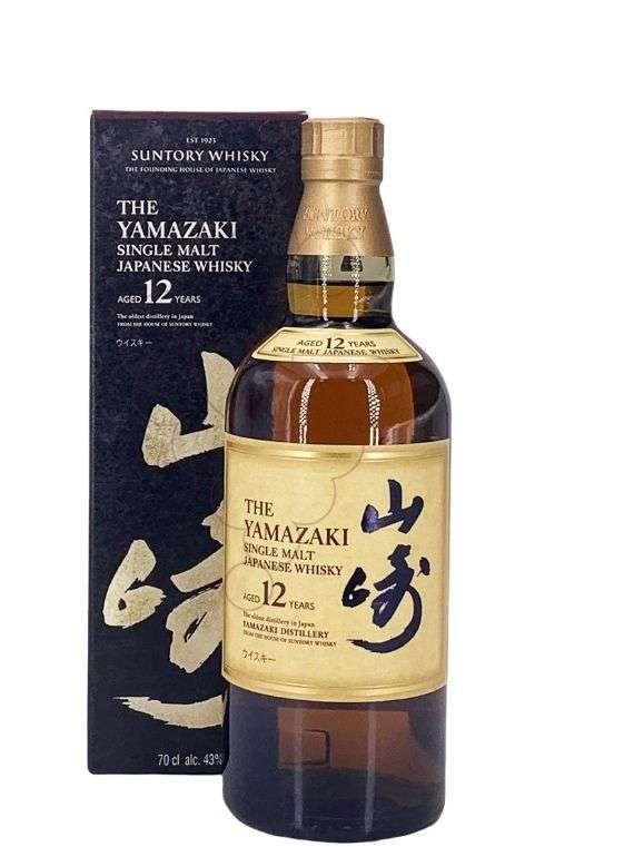 Suntory - Whisky japonés Yamazaki single malt 12 años - 700 ml