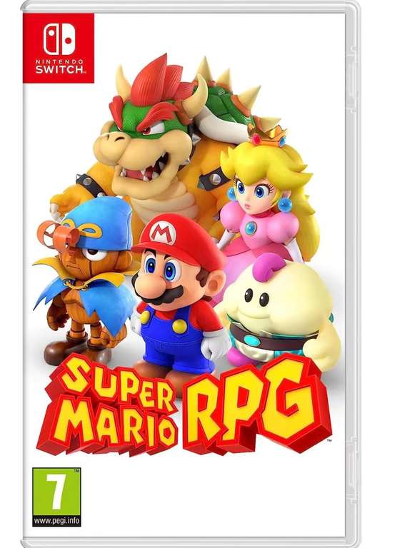 Super Mario RPG - Nintendo Switch - Nuevo precintado - PAL España [PRECIO PRIMERA COMPRA 35,20€]