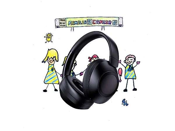 Auriculares inalámbricos - Vieta Pro Daniel, Campaña Solidaria contra el  cancer, Bluetooth 5.3, Hasta 50hs, Negro » Chollometro