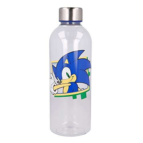 Botella de agua reutilizable de plástico de 850 ml de Sonic