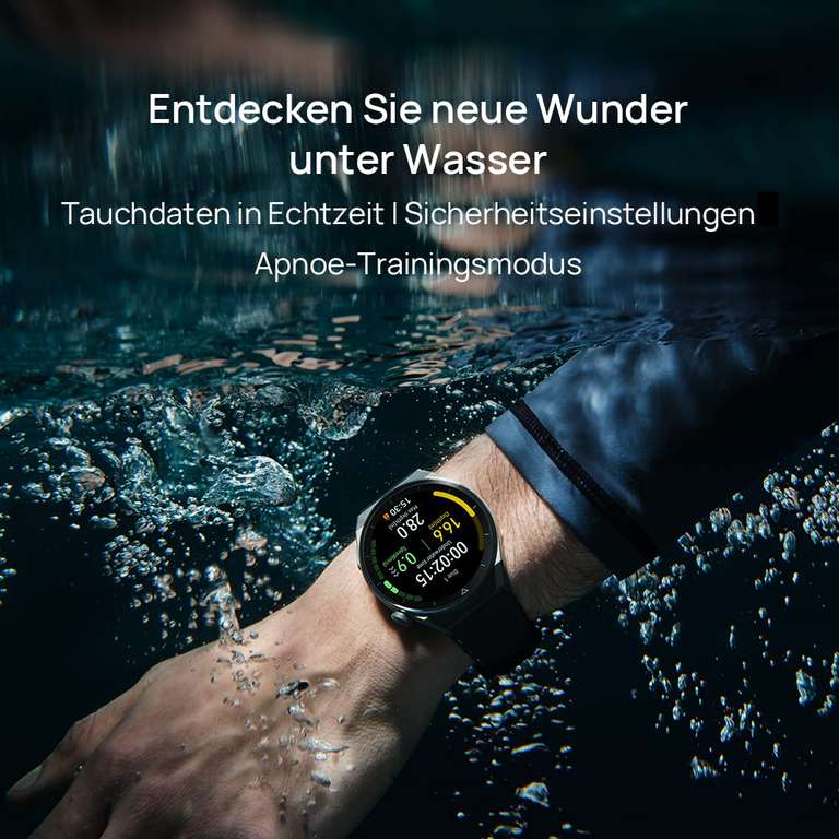 Smartwatch Huawei Watch GT 3 42mm Active Negro - Reloj conectado