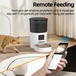 Comedero automático inteligente para mascotas 3L, con control WIFI y cámara integrada