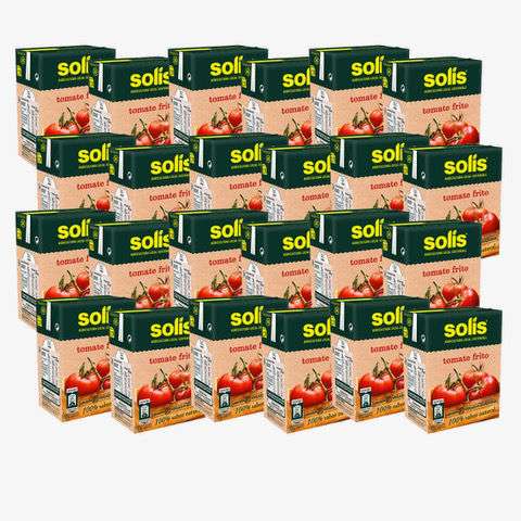Tomate frito Solis Brick 350Gr Pack 24
