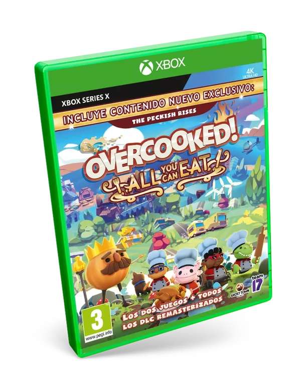 Edición física Overcooked All you can eat Xbox series X
