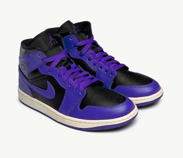 Nike Air Jordan 1 Mid "Purple Black"