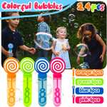 Juego de 24 burbujas de jabón para niños